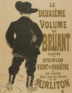 Der zweite Band von Bruant, 1893 von Henri de Toulouse Lautrec