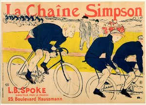 Die Simpson-Kette, 1896 von Henri de Toulouse Lautrec