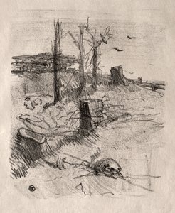 Ein Friedhof in Galizien, 1898 von Henri de Toulouse Lautrec