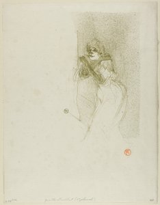 Yvette Guilbert von Henri de Toulouse Lautrec