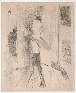 Yvette Guilbert: Auf der Bühne von Henri de Toulouse Lautrec