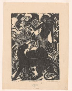 Circe II von Henri van der Stok (signed by artist)