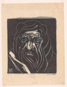 Moses von Henri van der Stok (signed by artist)