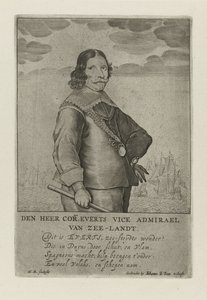 Porträt von Cornelis Evertsen von Henrick Rochuszn van Dagen