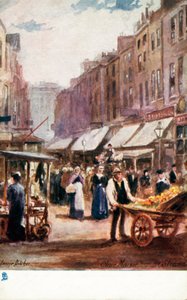 Alt-London: Clare Market, nahe dem Strand