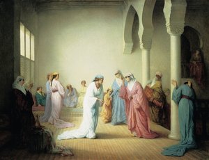 Die Ankunft im Harem in Konstantinopel, 1861