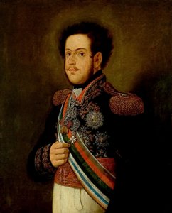 Porträt von D. Pedro I von Henrique Jose da Silva