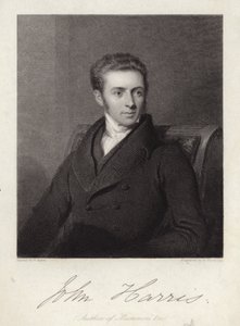 John Harris, englischer Geistlicher und Autor von Mammon oder Habsucht Die Sünde der christlichen Kirche (Gravur) von Henry (after) Room