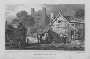 Rochester Castle, Kent von Henry Adlard