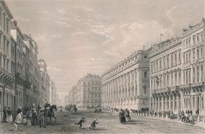 Rue du Chapeau Rouge, Bordeaux, Mitte des 19. Jahrhunderts