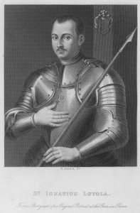 St. Ignatius von Loyola (Gravur) von Henry Adlard
