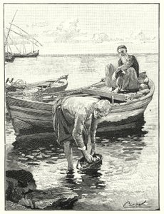 Fischer am See von Tiberias von Henry Andrew Harper