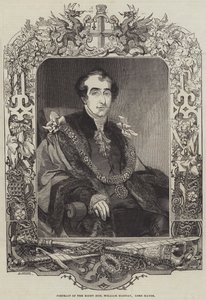Porträt des Ehrenwerten William Magnay, Lord Mayor von Henry Anelay