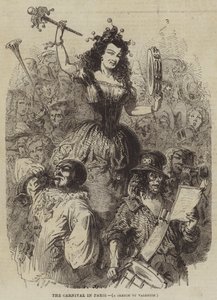 Der Karneval in Paris von Henry Augustin Valentin