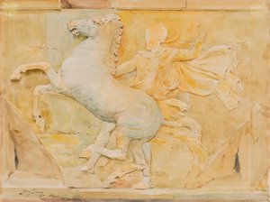 Zentrale Metope des Frieses von Phidias, Parthenon