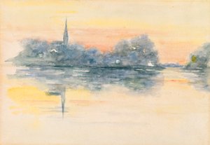 Kirche und See