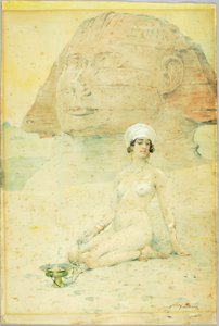 Geist der Sphinx, spätes 19. - frühes 20. Jahrhundert