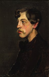 Porträt des Dichters Camille Mauclair 1872-1945 von Henry Bataille