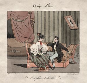 Pariser Gelegenheiten: Das Komplement der Studenten von Henry Bonaventure Monnier