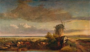 Mühlen in den Fens, um 1853