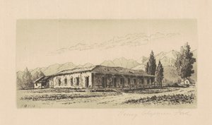 Aguirre-Haus Santa Barbara, ca. 1880 von Henry Chapman Ford