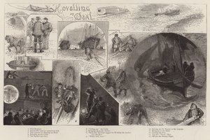 Schmuggeln in Deal von Henry Charles Seppings Wright