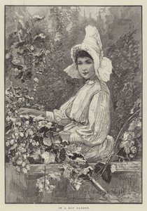 In einem Hopfengarten von Henry Charles Seppings Wright