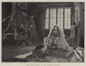 Szene aus Trilby, im Haymarket Theatre von Henry Charles Seppings Wright