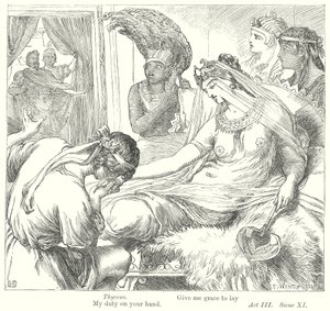 Antonius und Cleopatra von Henry Courtney (after) Selous