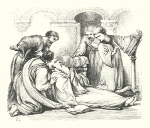 Tod des ehrwürdigen Beda