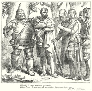 König Heinrich IV Teil II (Gravur) von Henry Courtney (after) Selous