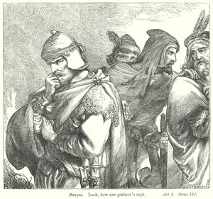 Macbeth (Gravur) von Henry Courtney (after) Selous