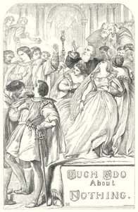 Viel Lärm um nichts (Gravur) von Henry Courtney (after) Selous