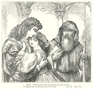 Romeo und Julia von Henry Courtney (after) Selous