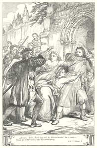 Die Komödie der Irrungen (Gravur) von Henry Courtney (after) Selous
