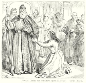 Die Komödie der Irrungen (Gravur) von Henry Courtney (after) Selous
