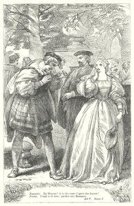 Der Kaufmann von Venedig (Gravur) von Henry Courtney (after) Selous