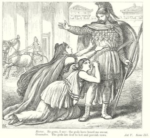 Troilus und Cressida von Henry Courtney (after) Selous
