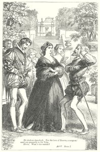 Was ihr wollt (Gravur) von Henry Courtney (after) Selous
