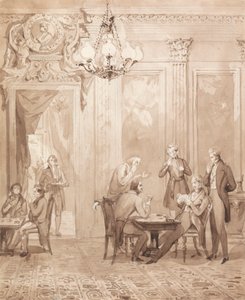 Das Leben eines Adligen: Szene fünf - Das Spielhaus