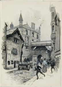 Das Tor des Gymnasiums