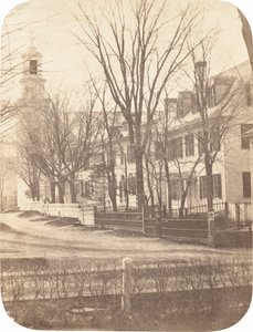 Dartmouth College Kirche, Professor Clement Longs Haus, Präsident Nathan... von Henry F Herbert