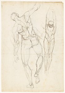 Figurenstudien (recto und verso)
