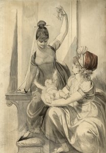 Mutter und ihre Familie auf dem Land, 1806-1807