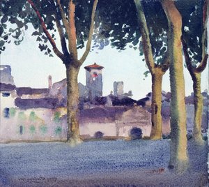Auf den Mauern, Lucca