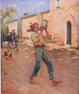 Weinende Fische in Spanien, Illustration aus Mein Magazin, 1925
