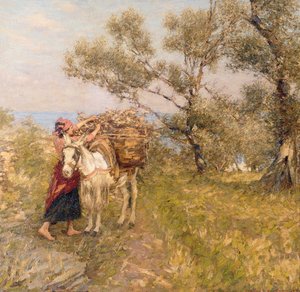 Ligurische Oliven von Henry Herbert La Thangue