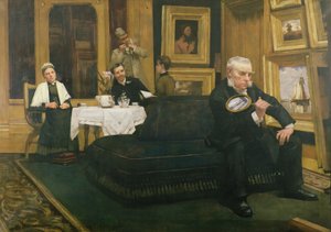 Der Kenner, 1887 von Henry Herbert La Thangue