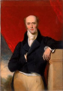 Porträt des Right Honourable Earl Grey K.G., 1848