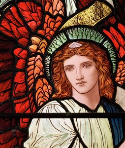 Grasmere, St. Oswald, Dienende Engel (Detail), 1893